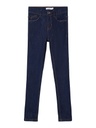 NAME IT KIDS - NKF POLLY DNMTEJAS 3340 HW PANT NOOS - Dark Blue Denim