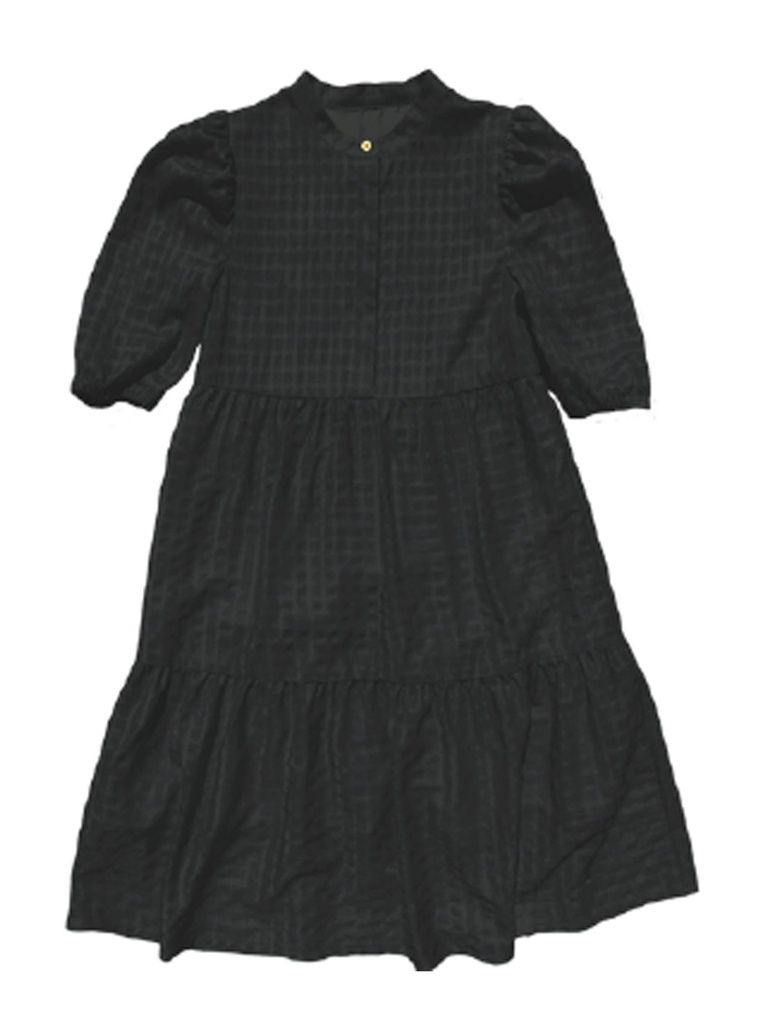 NAME IT KIDS - NKF SMILA 2/4 MIDI DRESS - Black