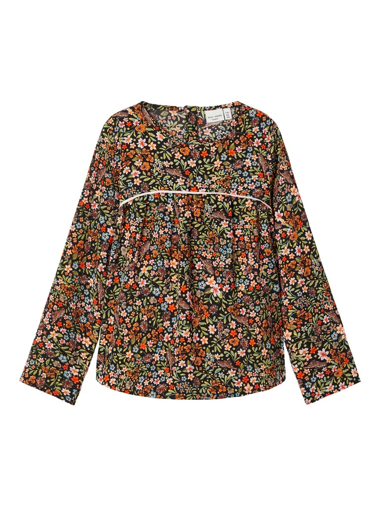 NAME IT KIDS - NKF VINAYA LS BLOUSE K - Vibrant Orange