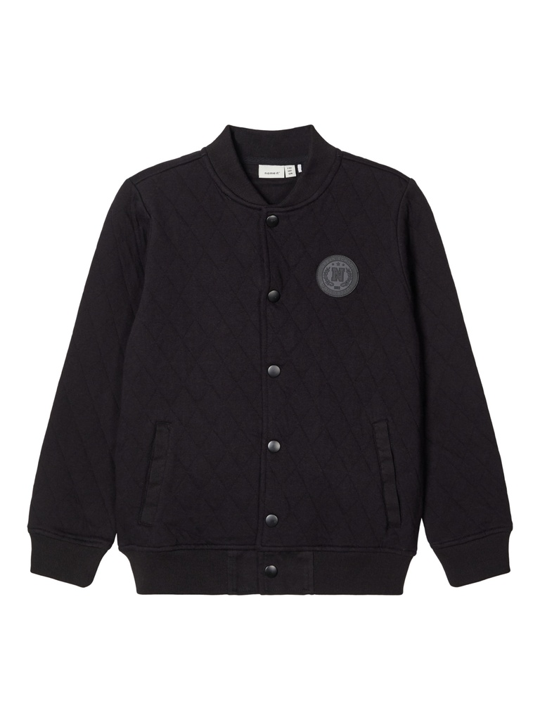 NAME IT KIDS - NKM NAEL LS SWEAT CARD BRU - Black