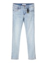 NAME IT KIDS - NKM PETE DNMTECES 1452 KEY PANT NOOS - Light Blue Denim