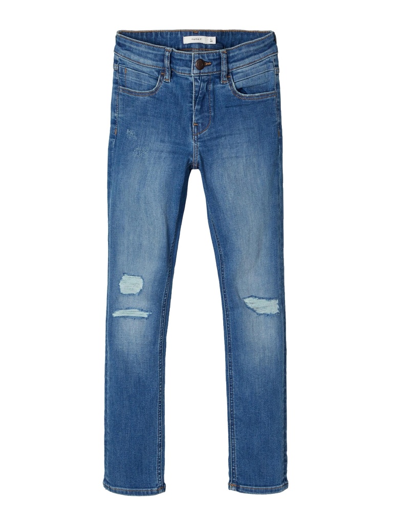 NAME IT KIDS - NKM THEO DNMBATIN 2386 PANT BET - Medium Blue Denim