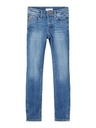 NAME IT KIDS - NKM THEO DNMTARTYS 2456 PANT BET NOOS - Medium Blue Denim
