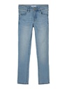 NAME IT KIDS - NKM THEO DNMTASIS 1455 PANT NOOS - Light Blue Denim