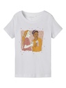 NAME IT MINI - NMF BRIGITTA SS TOP CAMP - Bright White