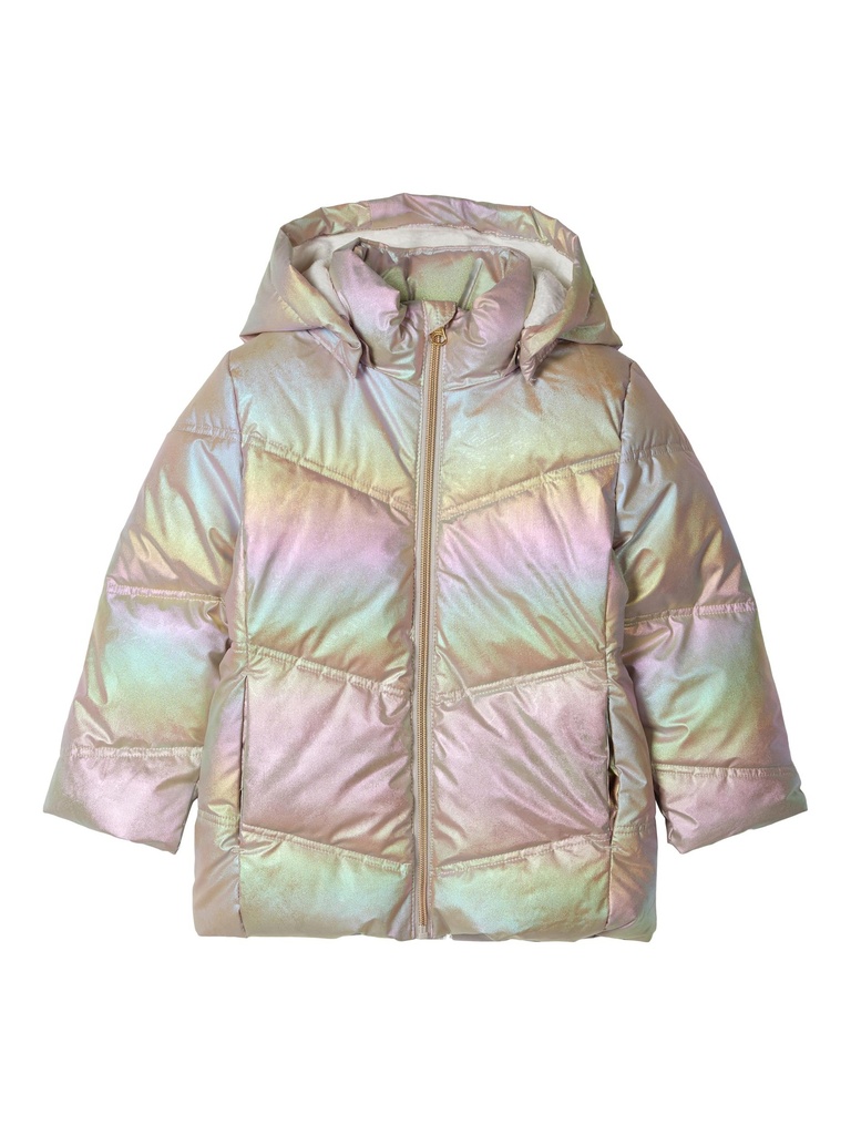 NAME IT MINI - NMF MEMMA PUFFER JACKET - Gold Colour