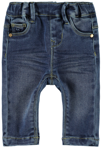 NAME IT MINI - NMF POLLY DNMTORAS 2242 LEGGING NOOS - Medium Blue Denim
