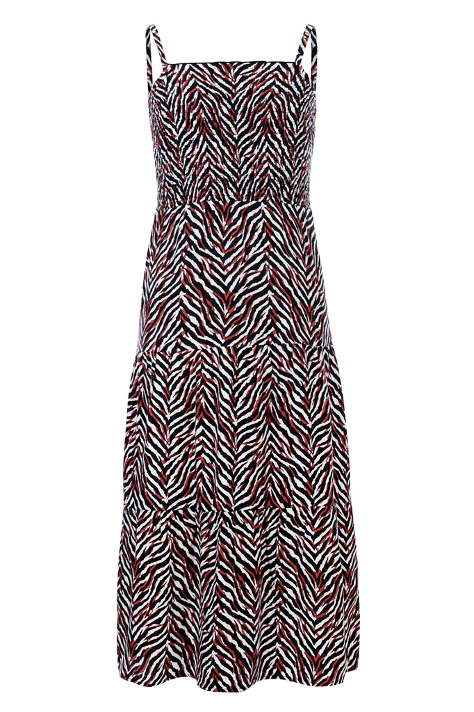 Looxs - 10Sixteen Woven printed maxi dress - ZEBRA - 2113-5873-680