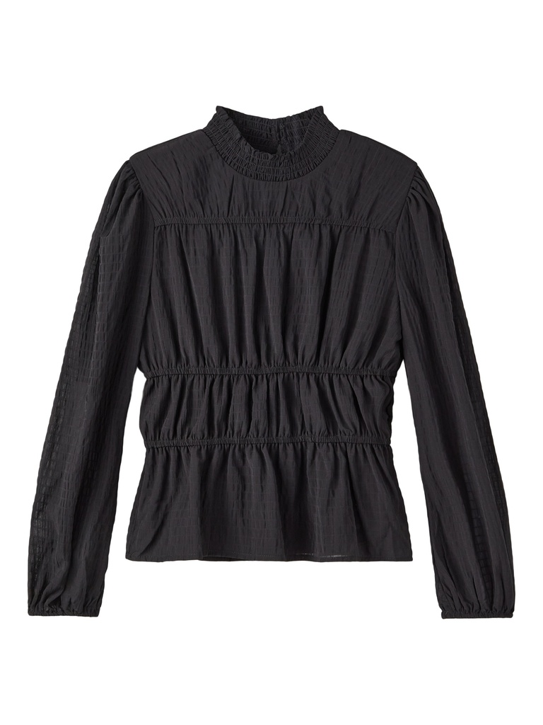 LMTD - NLF RINCDOT LS SHIRT - Black