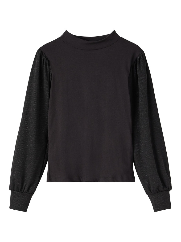 LMTD - NLF RITTER LS TURTLENECK TOP - Black