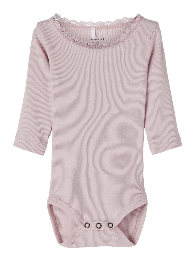 NAME IT BABY - NBF KAB LS BODY NOOS - Violet Ice