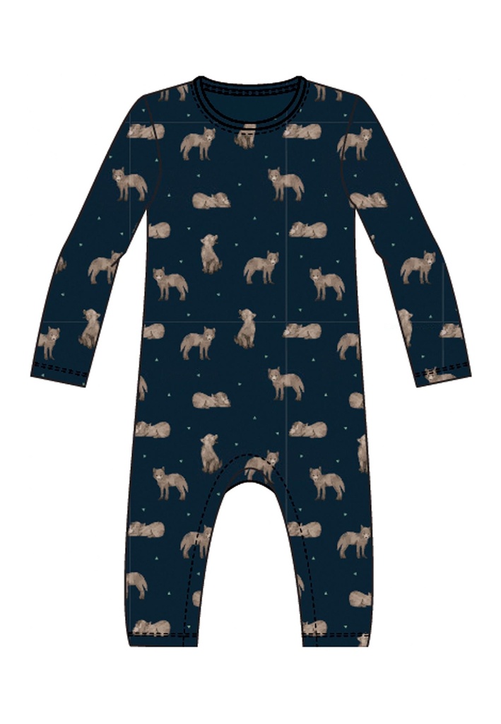 NAME IT BABY - NBM LINUS LS BODYSUIT - Dark Sapphire