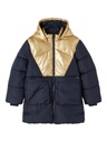 NAME IT KIDS - NKF MITTA LONG PUFFER JACKET - Dark Sapphire