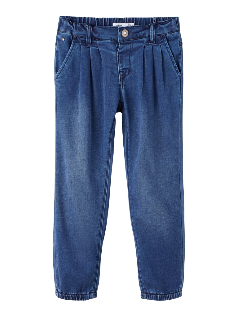 NAME IT MINI - NMF RIE DNMATORAS 3578 PANT - Dark Blue Denim