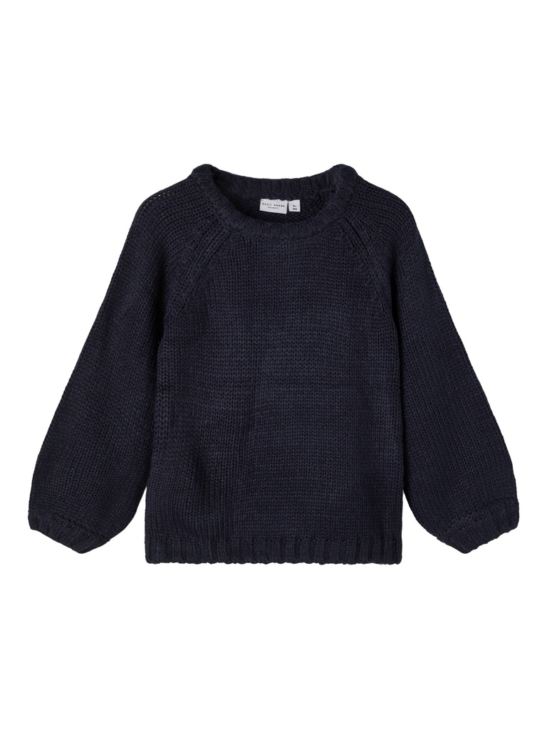 NAME IT MINI - NMF VORETA LS KNIT O - Dark Sapphire
