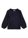 NAME IT MINI - NMF VORETA LS KNIT O - Dark Sapphire
