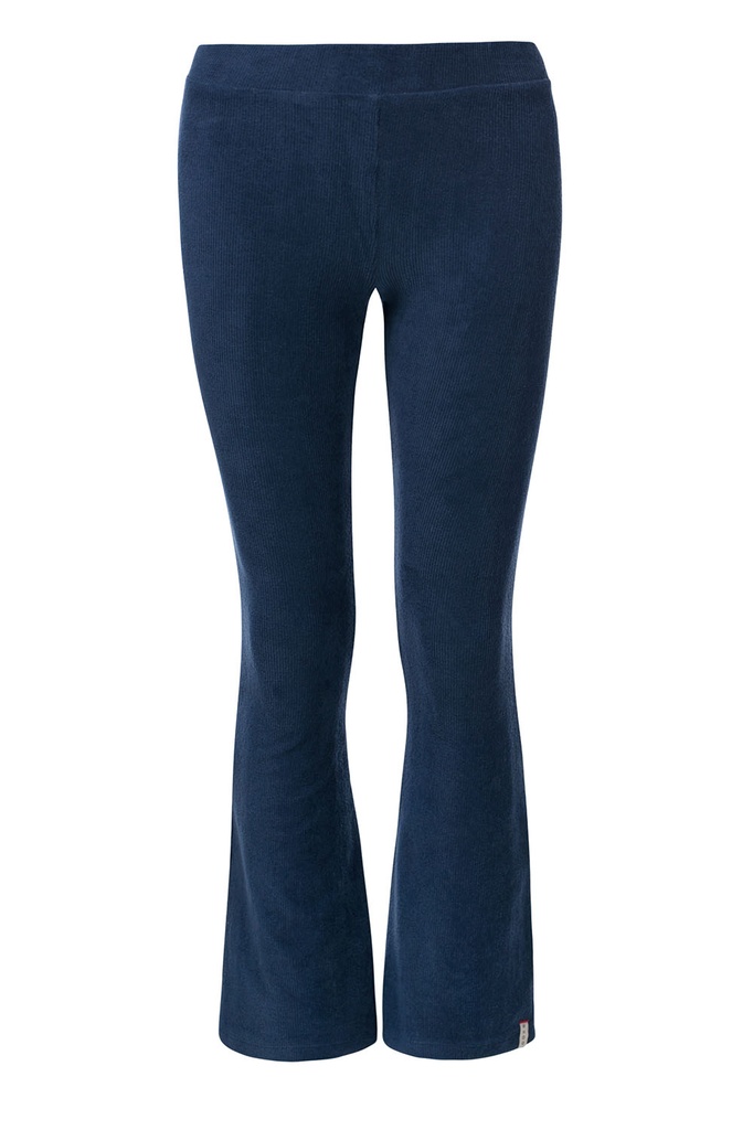 Looxs - 10Sixteen flare rib velours pants - Deep blue - 2132-5649-178