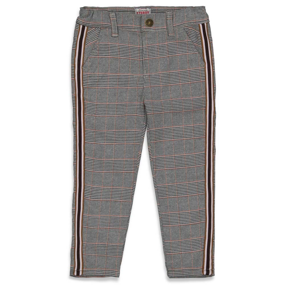 Sturdy - Geruite broek - Wild Things - Grijs melange - 72200158