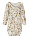 NAME IT BABY - NBF KATHERINA LS BODY - Peyote Melange