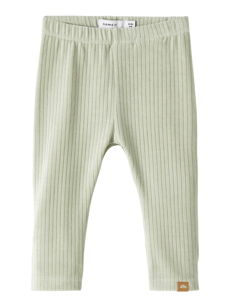 NAME IT BABY - NBF LILLA VEL LEGGING - Desert Sage