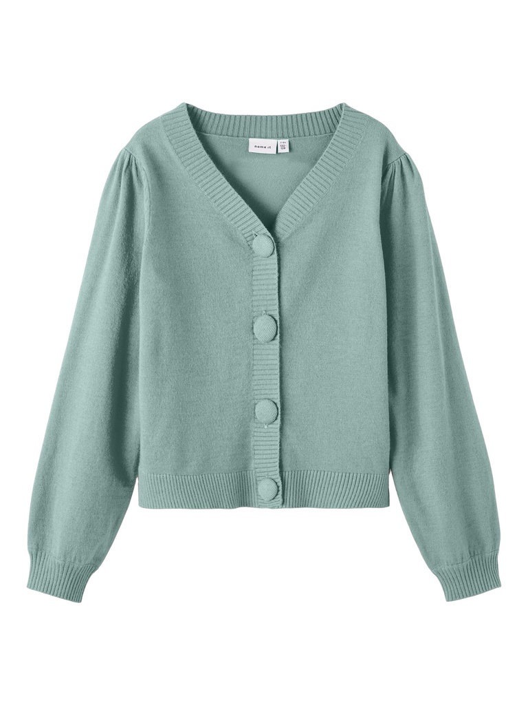 NAME IT KIDS - NKF KIMMIE LS KNIT CARD - Blue Surf