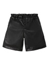 NAME IT KIDS - NKF LANNI PU SHORTS - Black