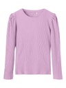 NAME IT KIDS - NKF LARISA LS TOP CAMP - Pink Lavender