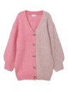NAME IT KIDS - NKF LULLE LS LONG KNIT CARD - Burnished Lilac