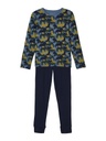 NAME IT KIDS - NKM NIGHTSET CHINA BLUE ANI AOP NOOS - China Blue