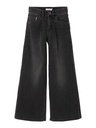 NAME IT KIDS - NKF BELLA WIDE JEANS 1463-SP NOOS - Black Denim
