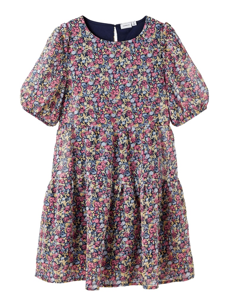 NAME IT KIDS - NKF LISA SS DRESS - Chateau Rose
