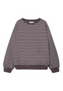NAME IT KIDS - NKF VARIE LS BOXY SWEAT BRU N - Fig