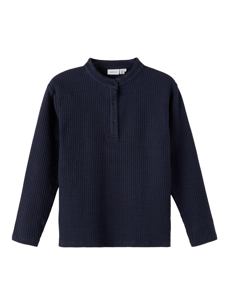 NAME IT KIDS - NKM NEMOL LS SHIRT - Dark Sapphire