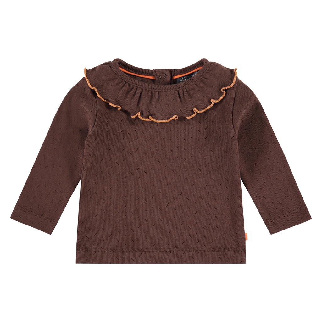 Babyface - baby girls T-shirt long sleeve - brown - NWB22528625