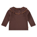 Babyface - baby girls T-shirt long sleeve - brown - NWB22528625