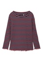 NAME IT MINI - NMF VEMMA LS SLIM TOP OO - Mauvewood