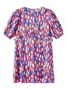 NAME IT KIDS - NKFLUNA SS DRESS - Mandarin Orange