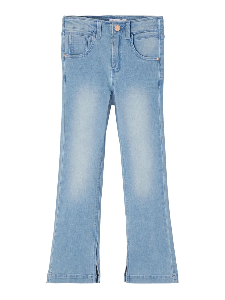 NAME IT KIDS - NKFPOLLY DNMTASI 1601 BOOT  HWPANT NOOS - Light Blue Denim