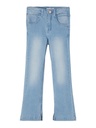 NAME IT KIDS - NKFPOLLY DNMTASI 1601 BOOT  HWPANT NOOS - Light Blue Denim