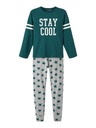 NAME IT KIDS - NKM RICHARDINIO NIGHT SET - Sea Moss