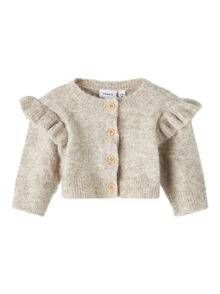 NAME IT BABY - NBF SIFINE LS KNIT CARD - Peyote Melange
