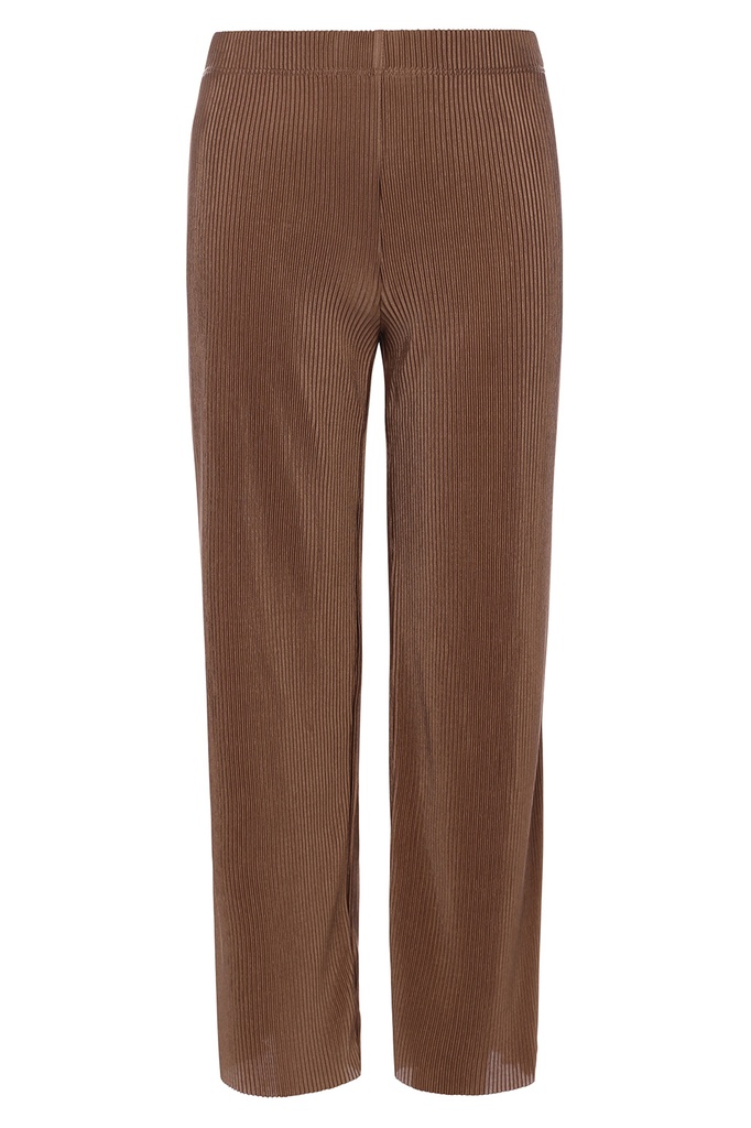 Looxs - 10Sixteen plisse wideleg pants - CLAY - 2301-5621-049