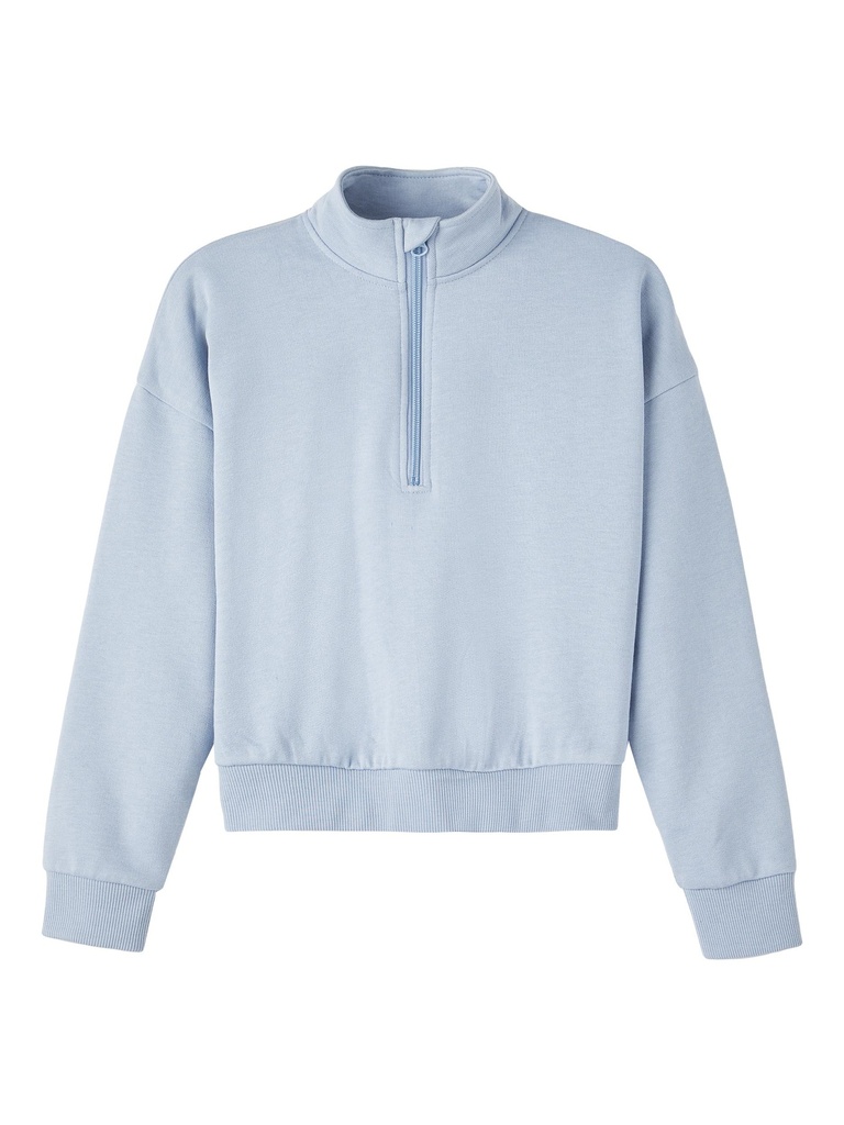 NAME IT KIDS - NKFVENRIKA LS SHORT BOXY SWEAT BRU T - Eventide