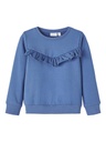 NAME IT MINI - NMFTERRY SWEAT BOX BRU - Bijou Blue