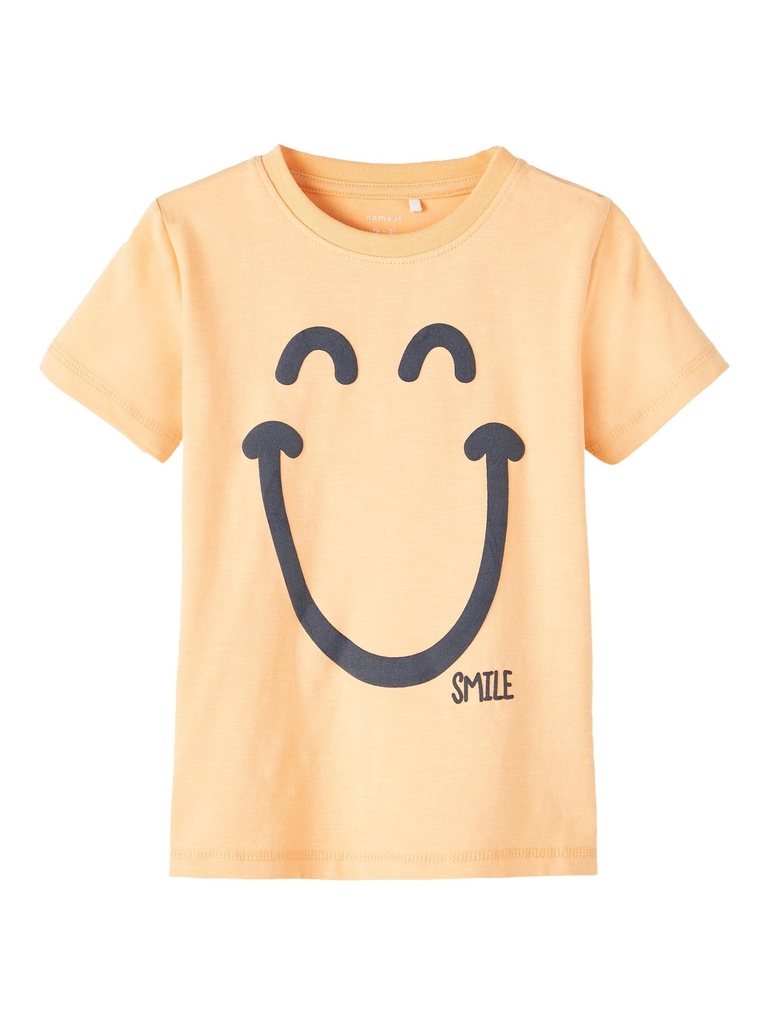 NAME IT MINI - NMMTOMMY SS TOP - Orange Chiffon