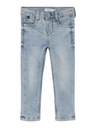 NAME IT MINI - NMM THEO XSLIM JEANS 1104-CL T - Light Blue Denim