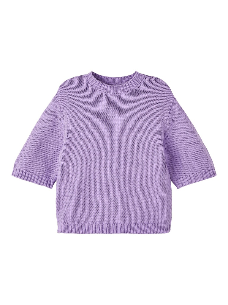 NAME IT KIDS - NKF BALAO 2/4 SL KNIT - Sand Verbena