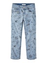 NAME IT KIDS - NKF ROSE STRAIGHT JEANS  1178-TU FB - Light Blue Denim