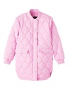 NAME IT KIDS - NKF MAIDAS LONG QUILT JACKET - Lilac Chiffon