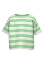 NAME IT MINI - NMF VITANNI SS SHORT BOXY TOP D - Green Ash